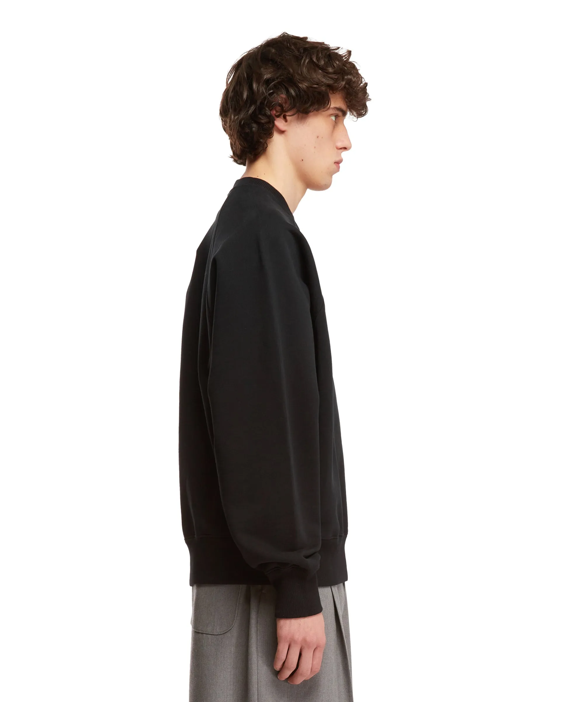 Black Logoed Sweatshirt