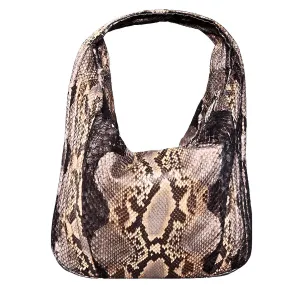 Black Multicolor Hobo Bag