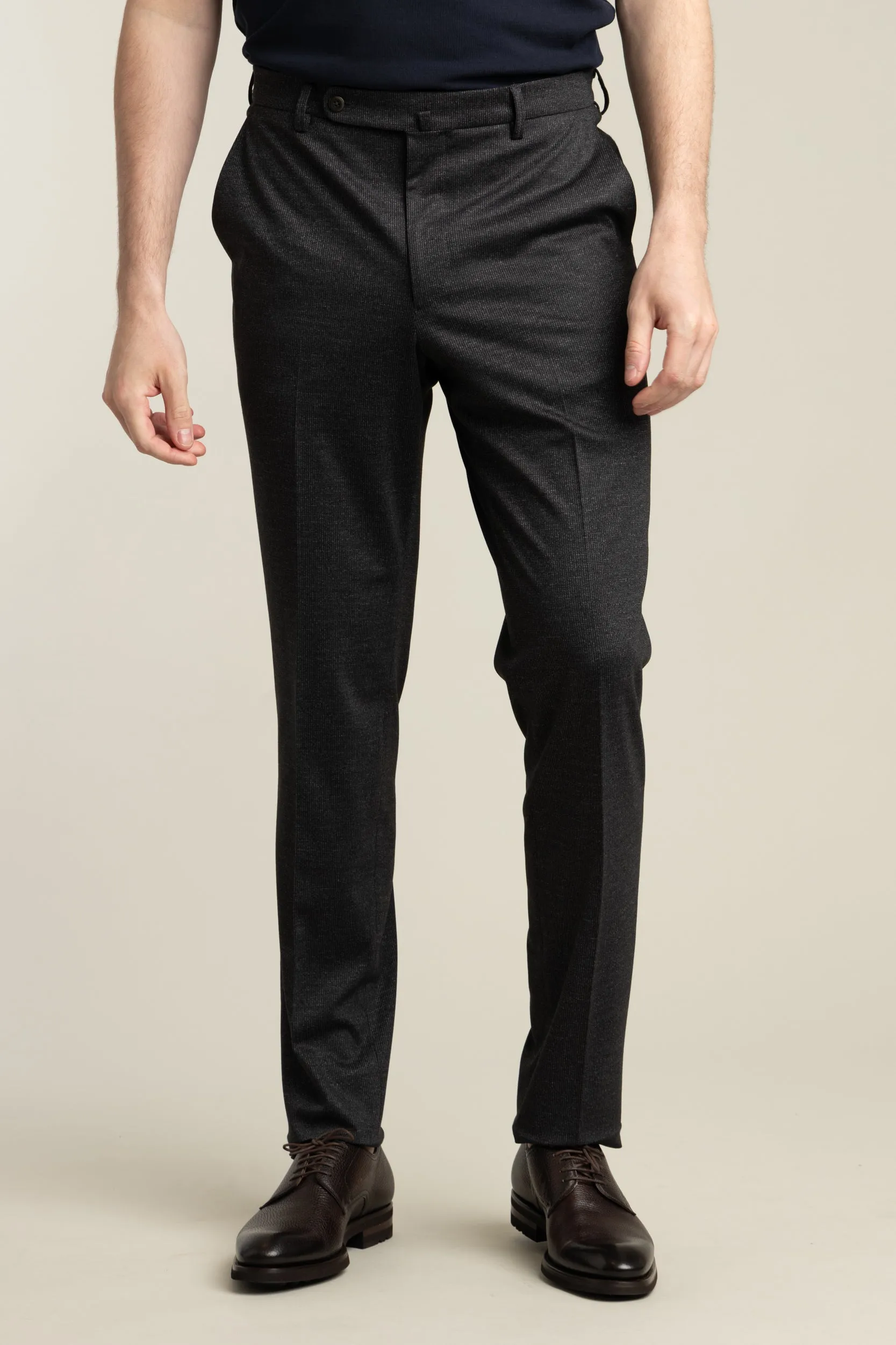 Black Print Dress Pants