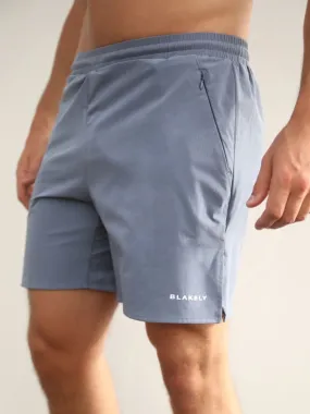 Blakely Track Shorts - Light Blue