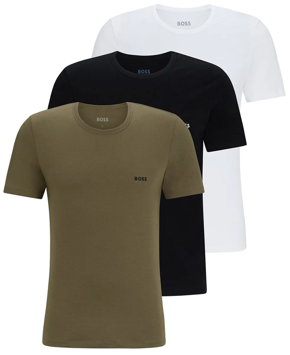 Boss T Shirt 3 Piece In Black For Men