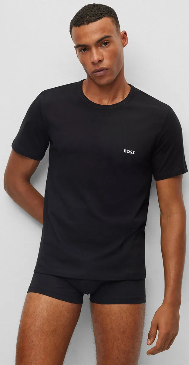 Boss T Shirt 3 Piece In Black For Men