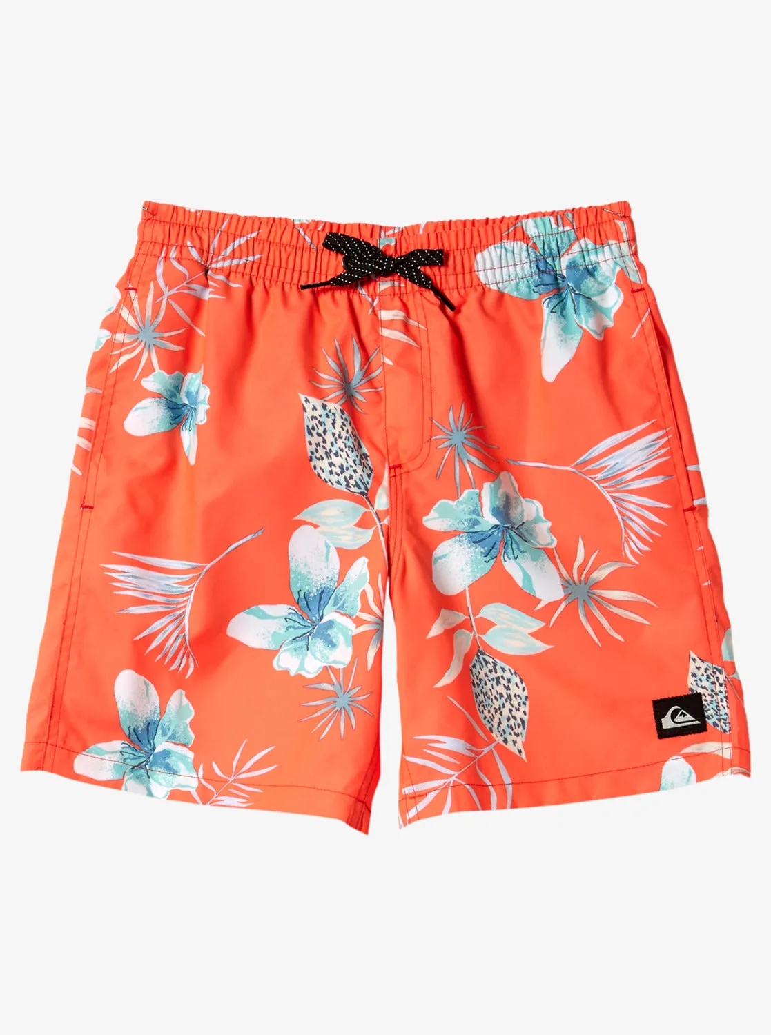 Boys 8-16 Everyday Mix Vl 15Nb Elastic Waist Shorts - Fiery Coral