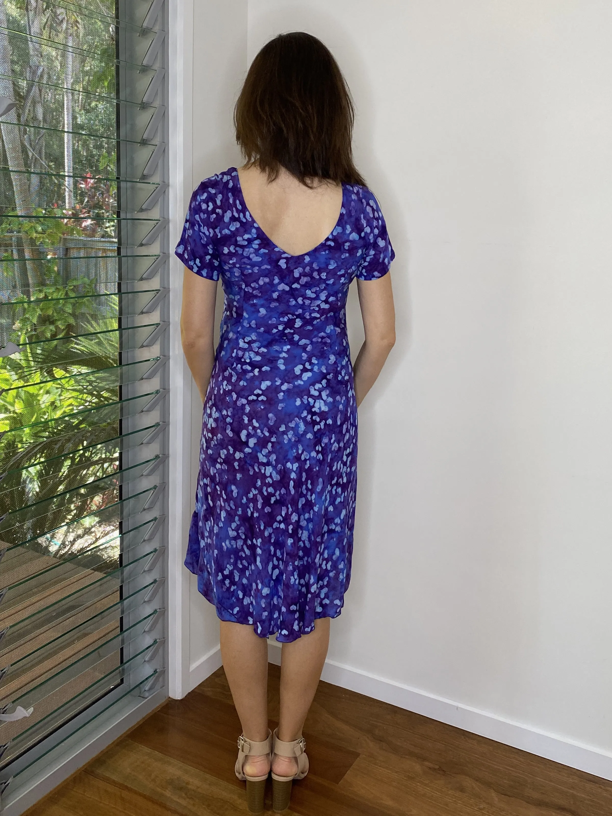 Brianna Dress Sapphire XS and XXL only