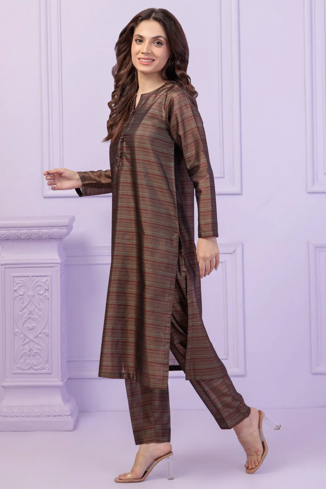 BROWN-MEHSURI-2 PIECE (BS2242P05) BIN 91 R6