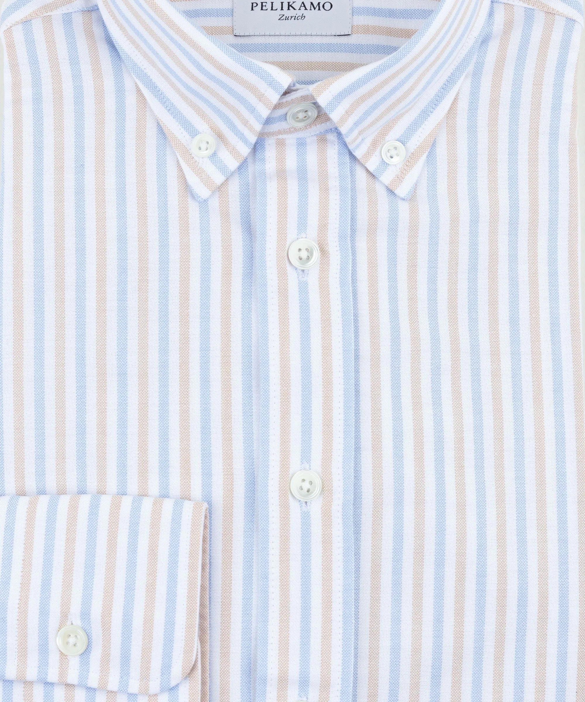 Button Down Oxford Shirt Striped