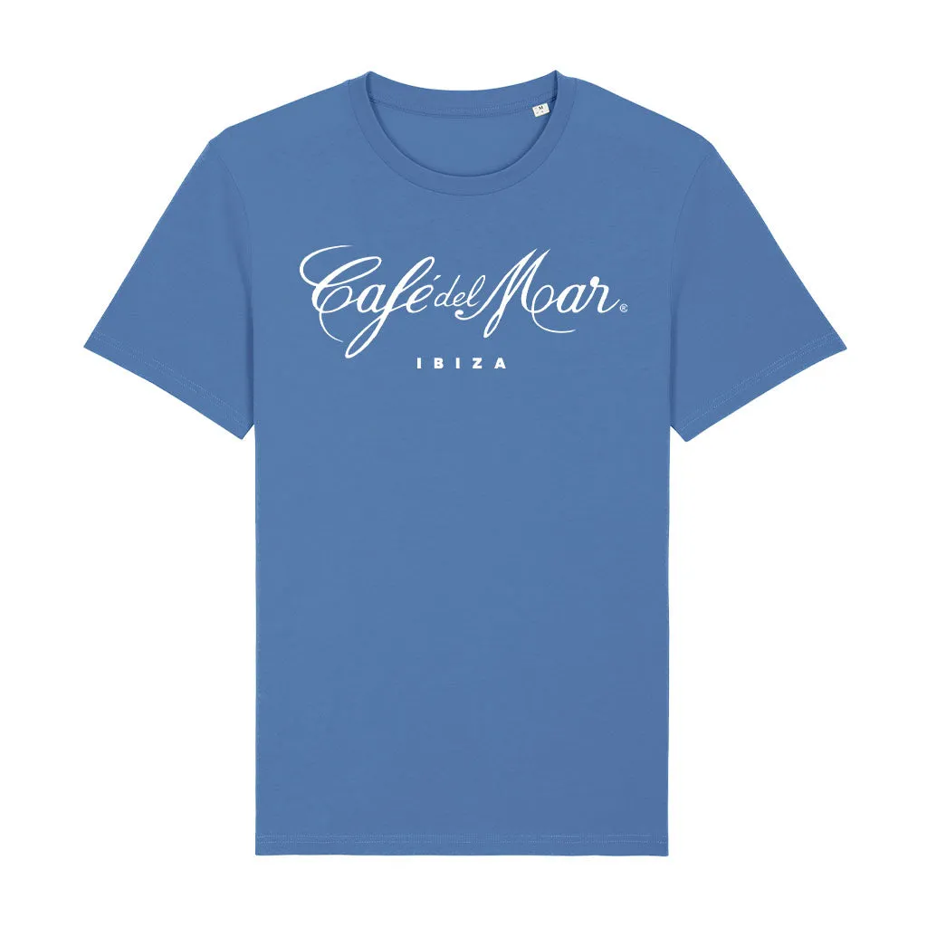 Café del Mar Ibiza White Logo Men's Organic T-Shirt