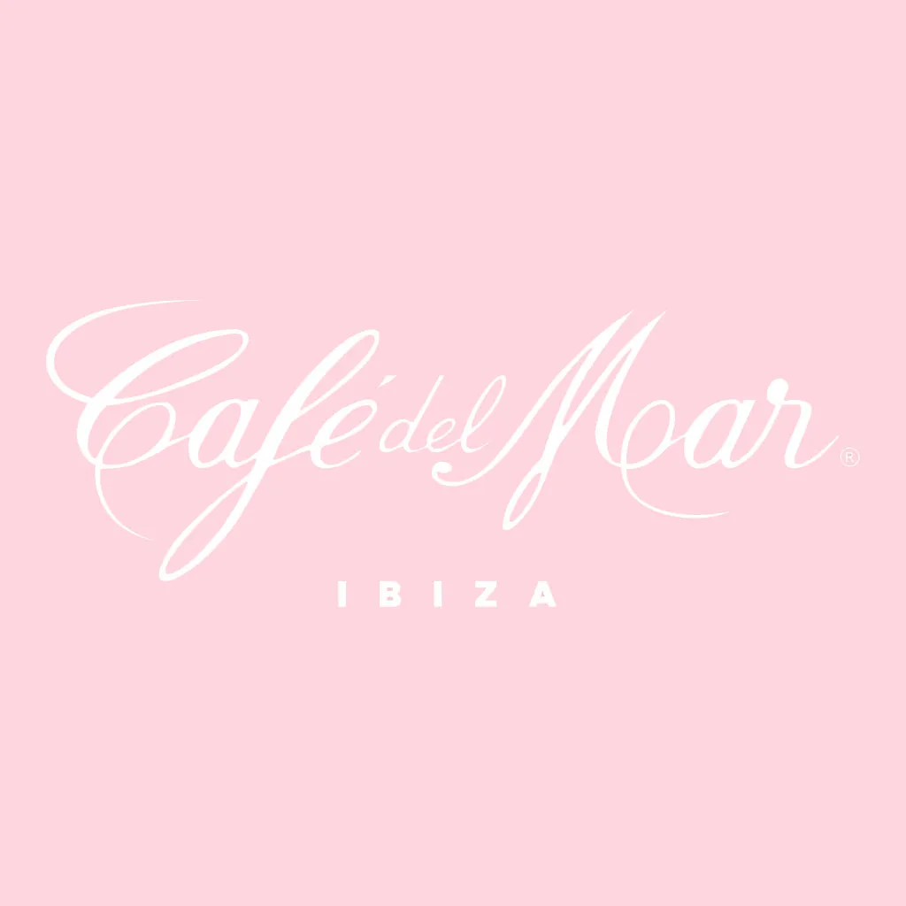 Café del Mar Ibiza White Logo Men's Organic T-Shirt