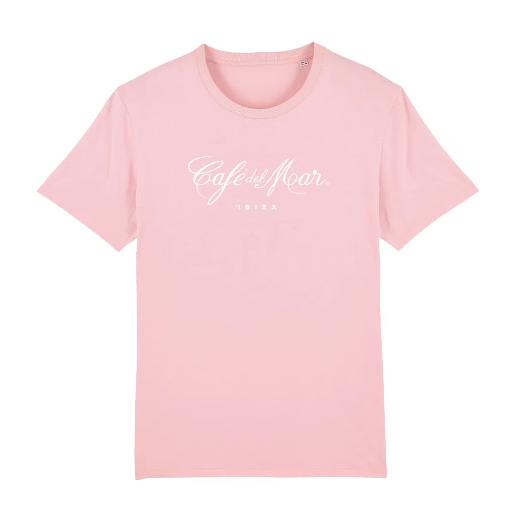 Café del Mar Ibiza White Logo Men's Organic T-Shirt