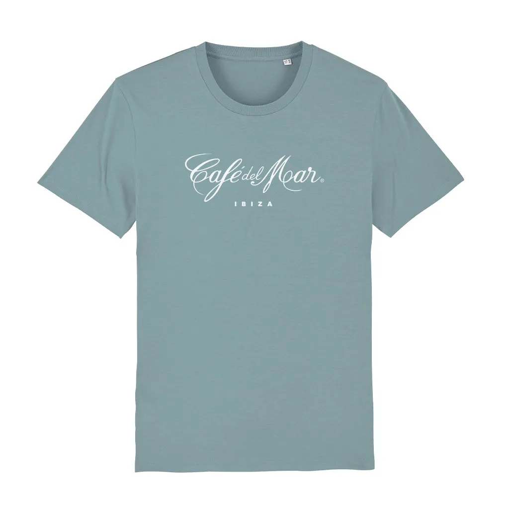 Café del Mar Ibiza White Logo Men's Organic T-Shirt