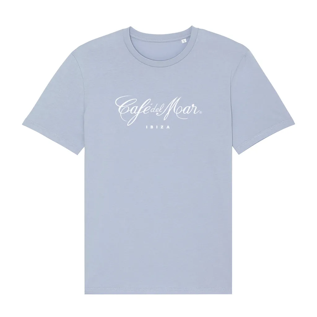 Café del Mar Ibiza White Logo Men's Organic T-Shirt