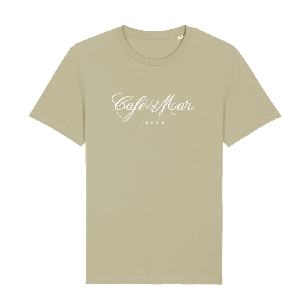 Café del Mar Ibiza White Logo Men's Organic T-Shirt