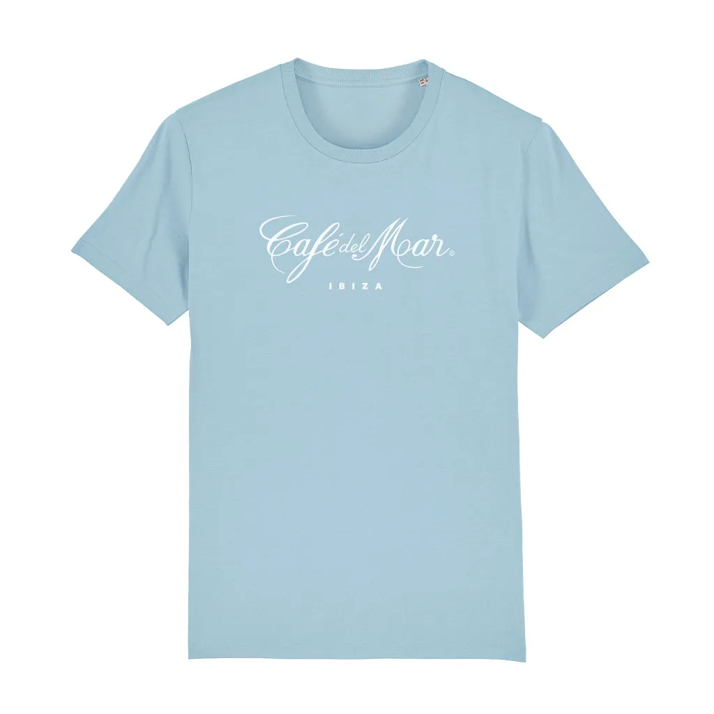 Café del Mar Ibiza White Logo Men's Organic T-Shirt