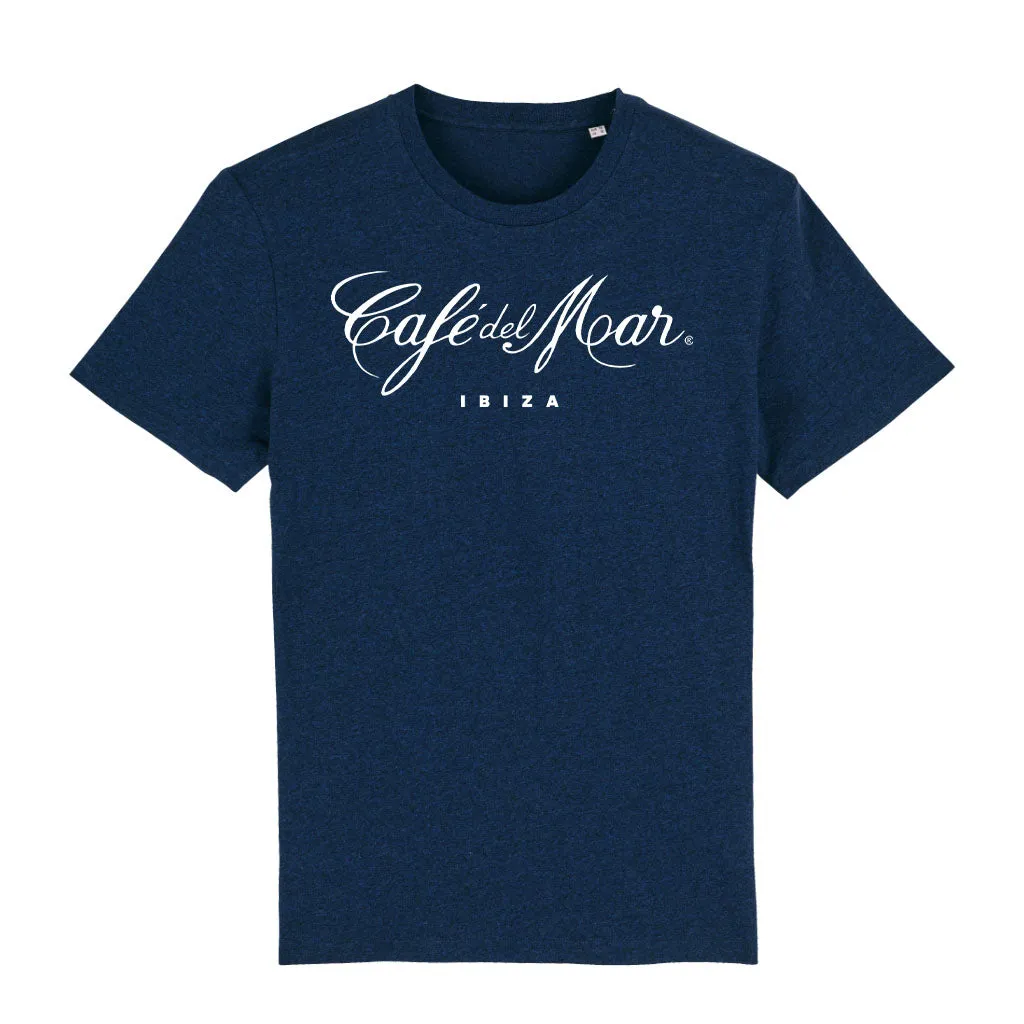 Café del Mar Ibiza White Logo Men's Organic T-Shirt