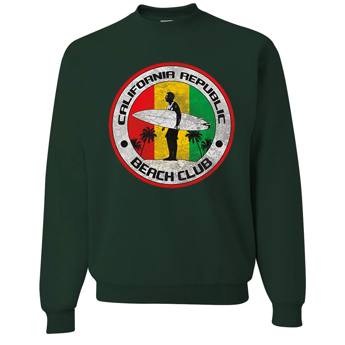 California Republic Beach Club Crewneck Sweatshirt