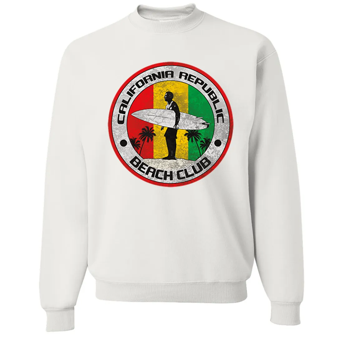 California Republic Beach Club Crewneck Sweatshirt