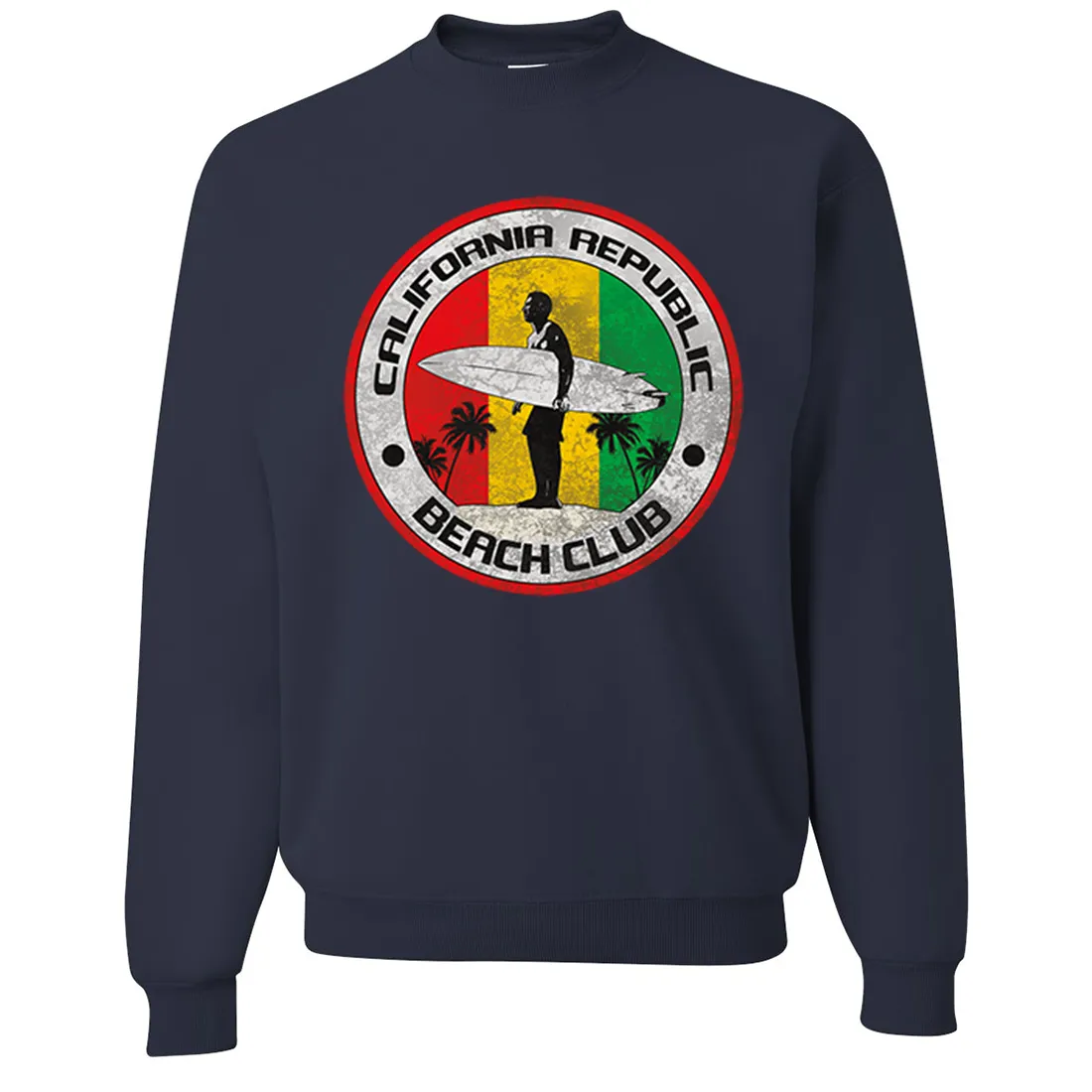 California Republic Beach Club Crewneck Sweatshirt