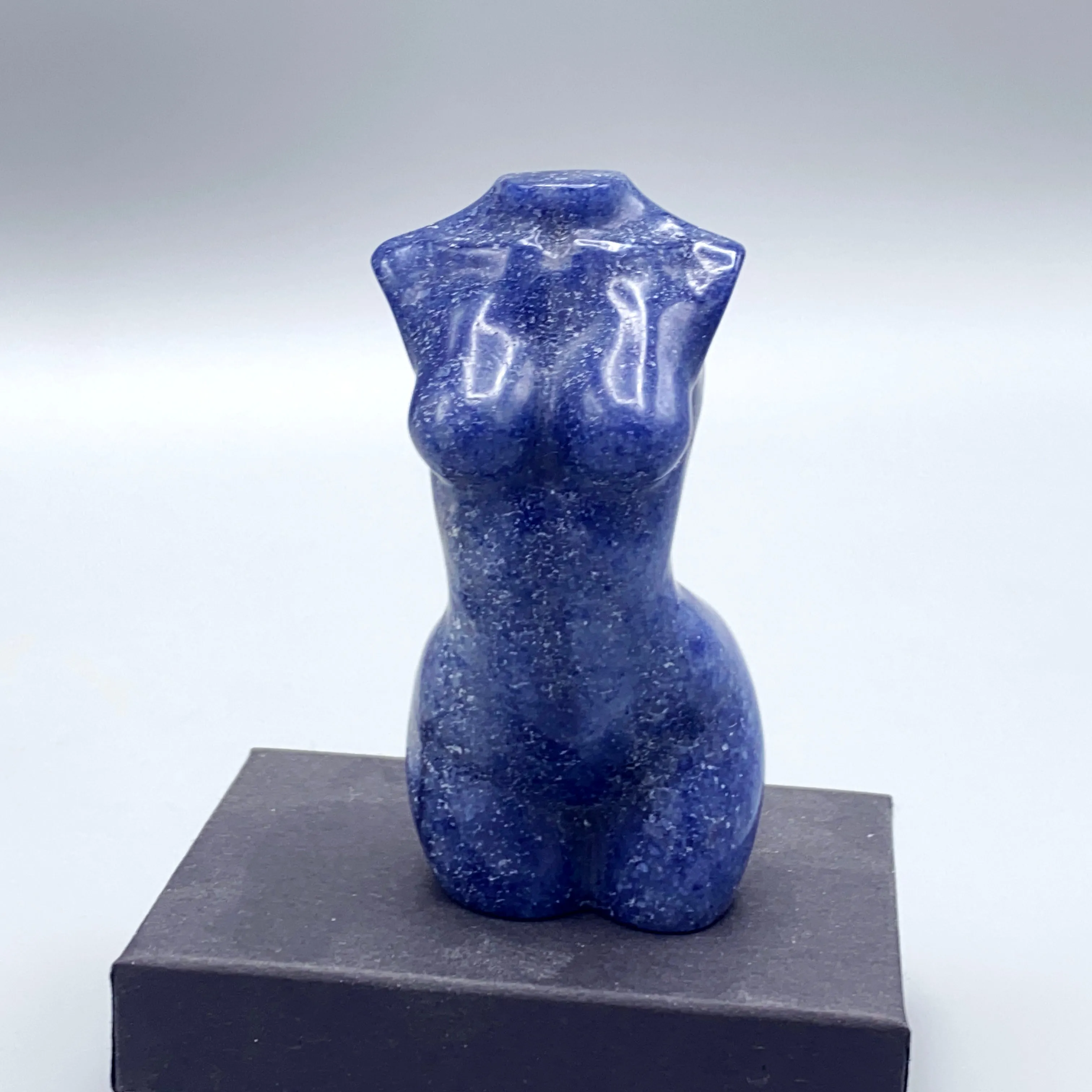 Carved Gemstone Female Form Goddess