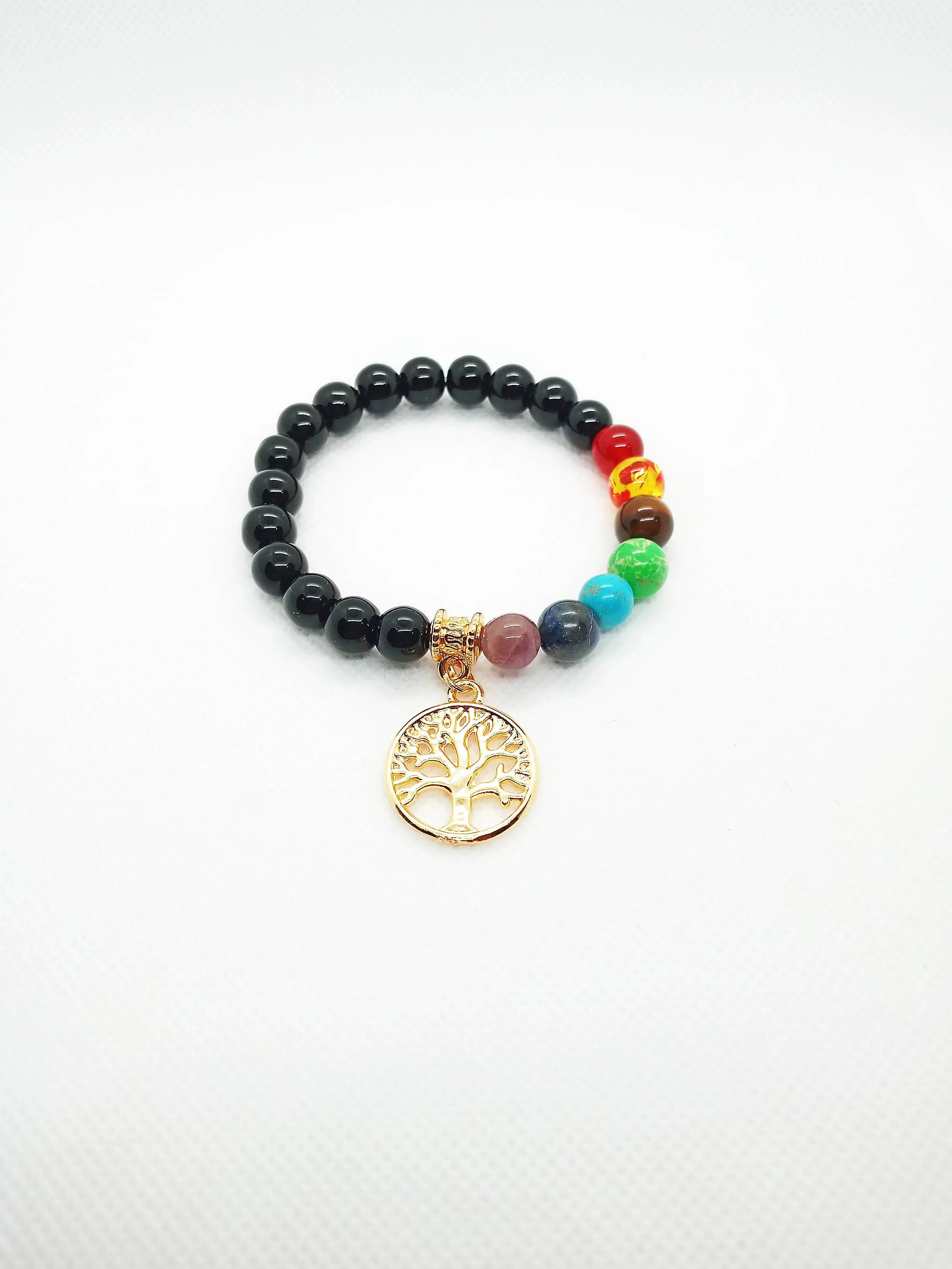 Chakra LifeTree Semi Precious Handmade Natural Bracelets