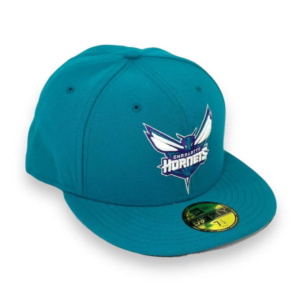 CHARLOTTE HORNETS (TEAL) NEW ERA 59FIFTY FITTED