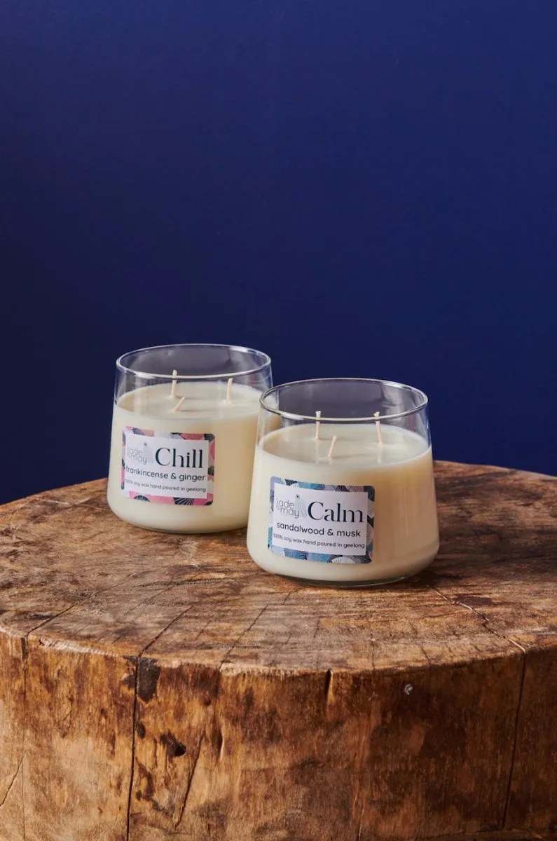 Chill - Frankincense & Ginger Soy Candle