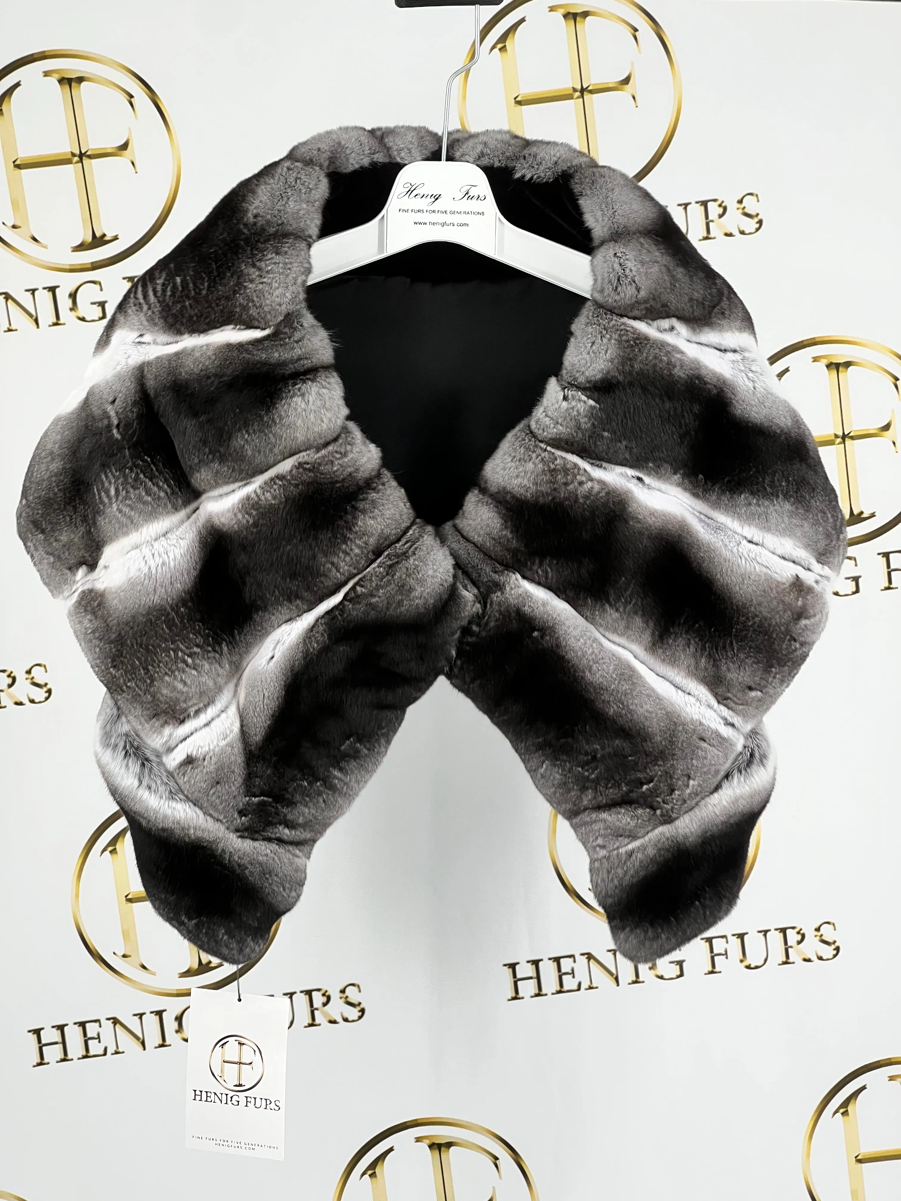 Chinchilla Fur Capelet