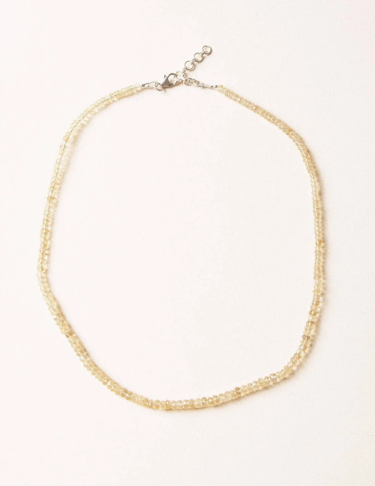 Citrine Bead Necklace