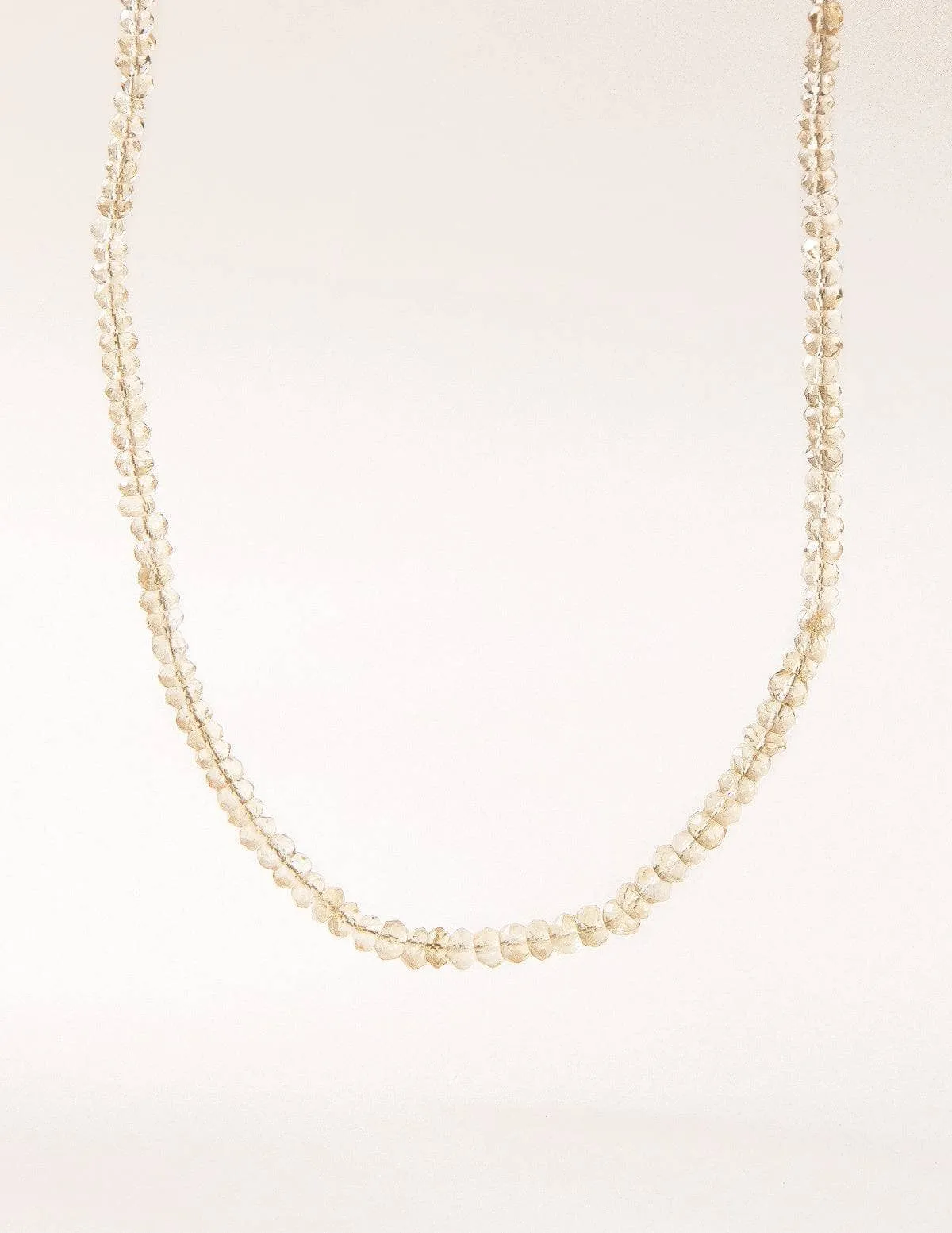 Citrine Bead Necklace