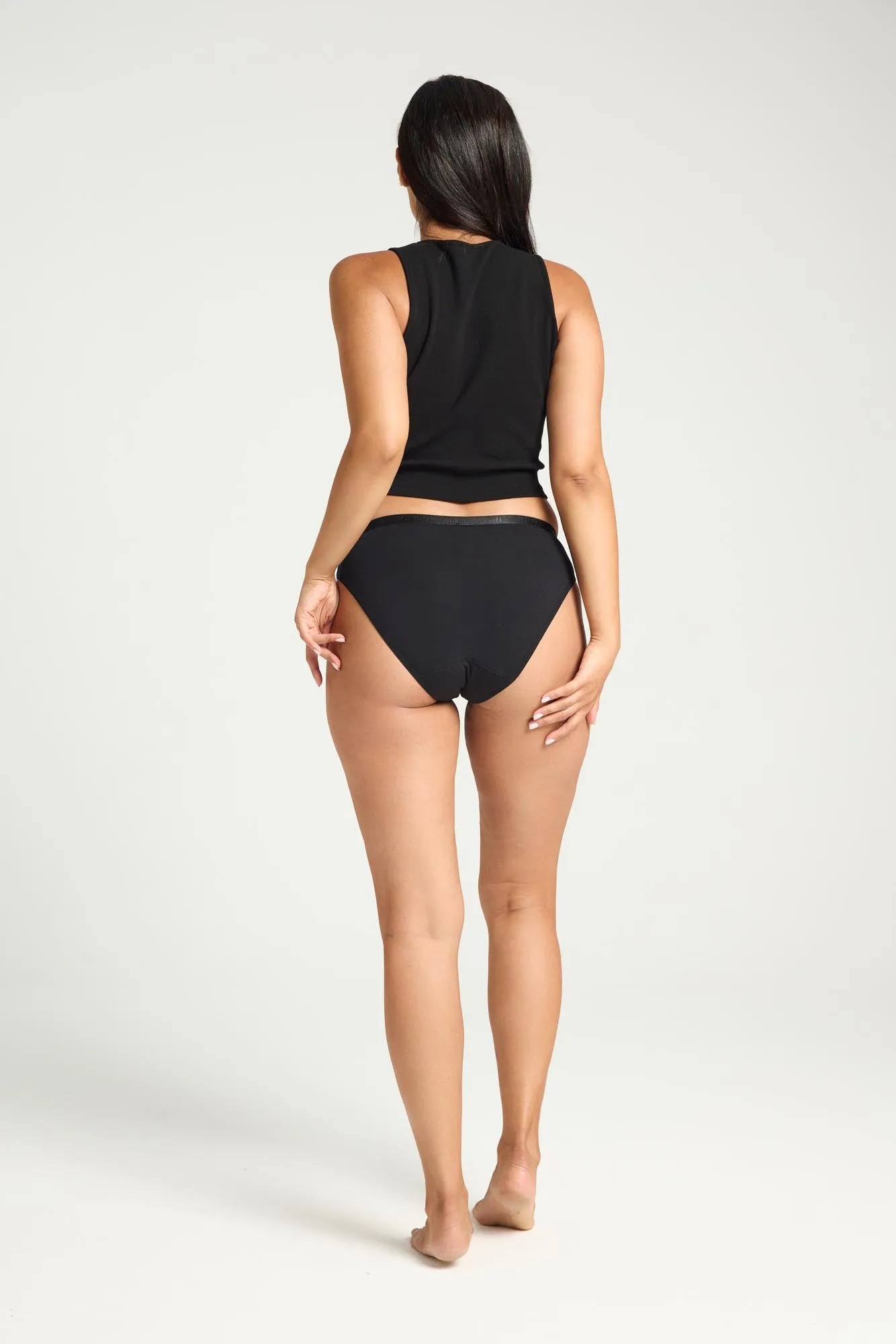 Classic Bikini Heavy-Overnight Black