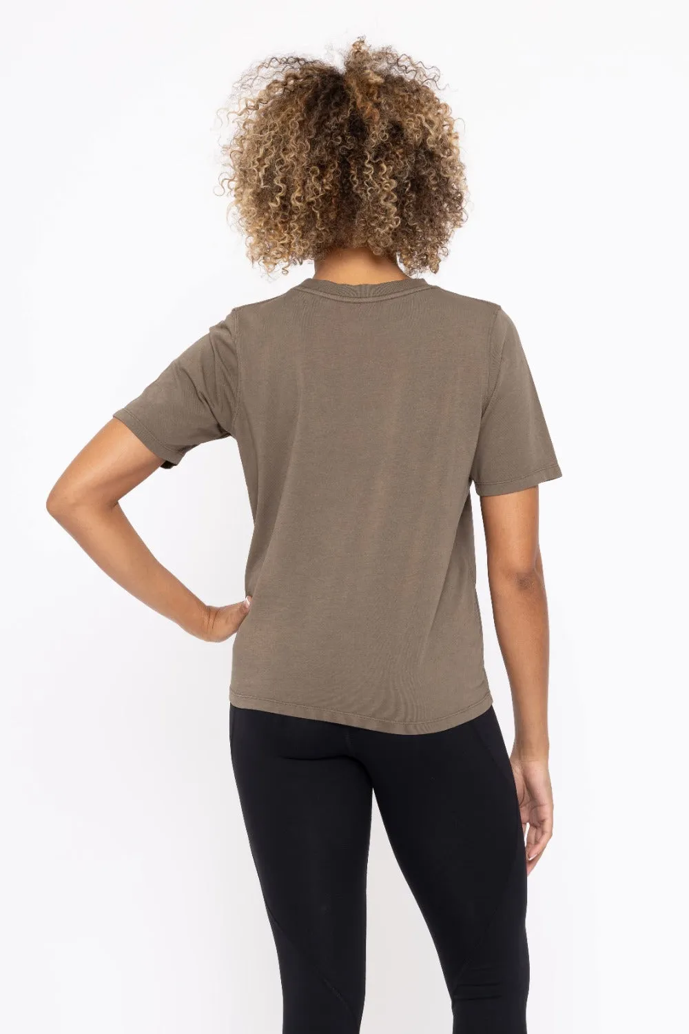 Classic Boxy Tee - Olive