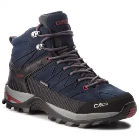 CMP Mens Rigel Mid Shoes - Navy Blue