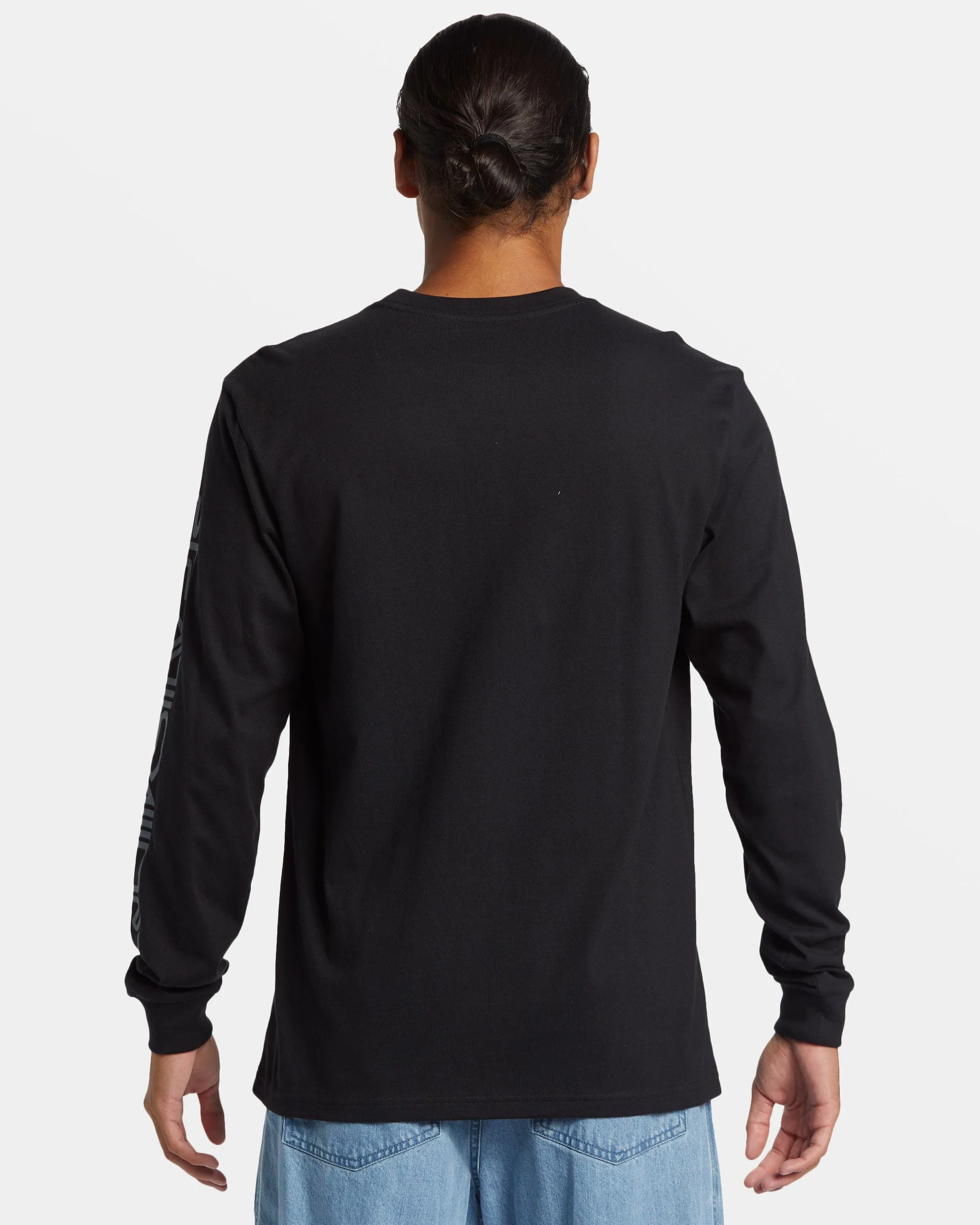 Comp Logo Long Sleeve T-Shirt - Black