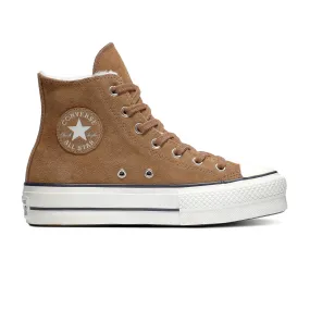 CONVERSE CHUCK TAYLOR ALL STAR LIFT CLOVE BROWN/EGRET/BLACK PLATEAU