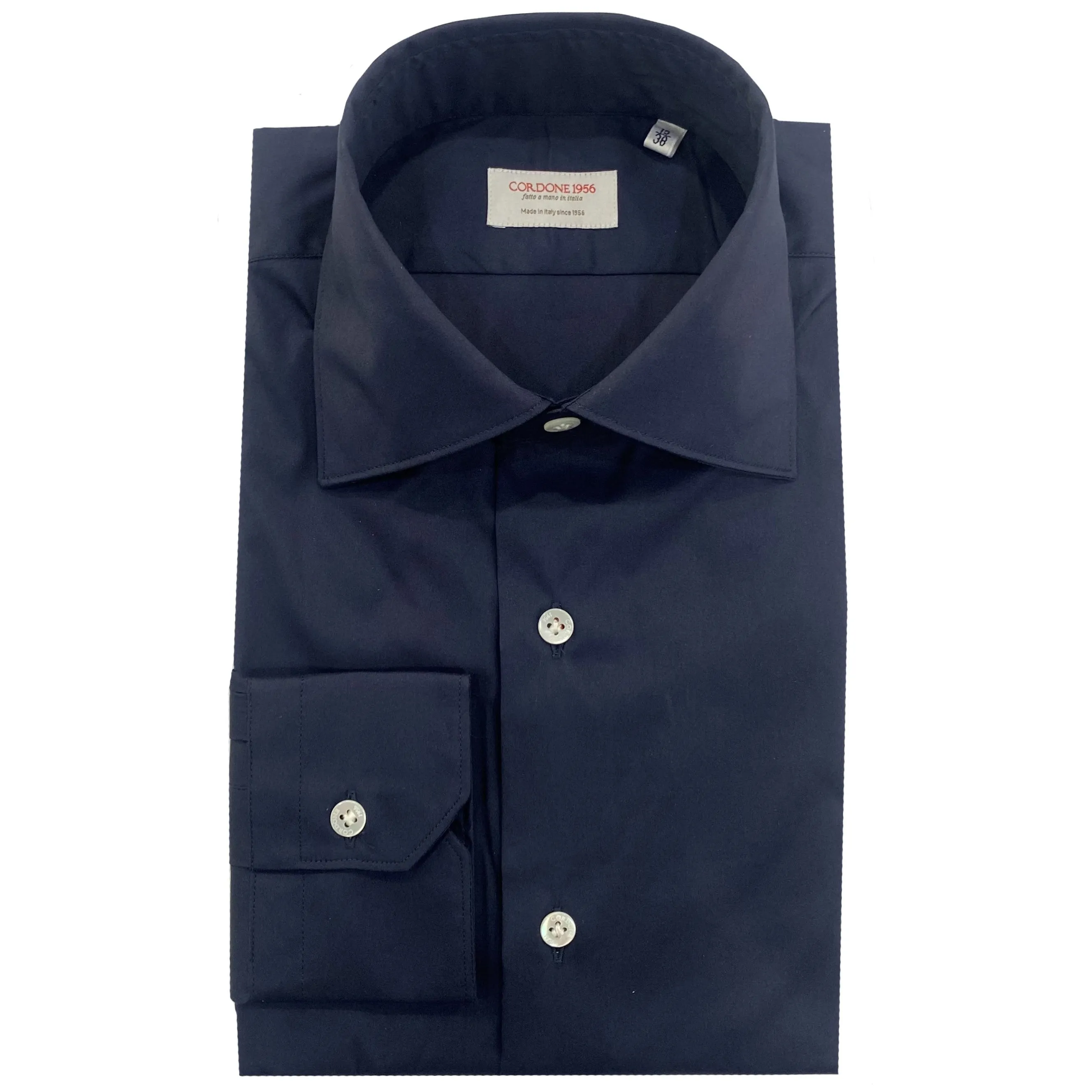 Cordone Navy Luciano Slim Fit Shirt