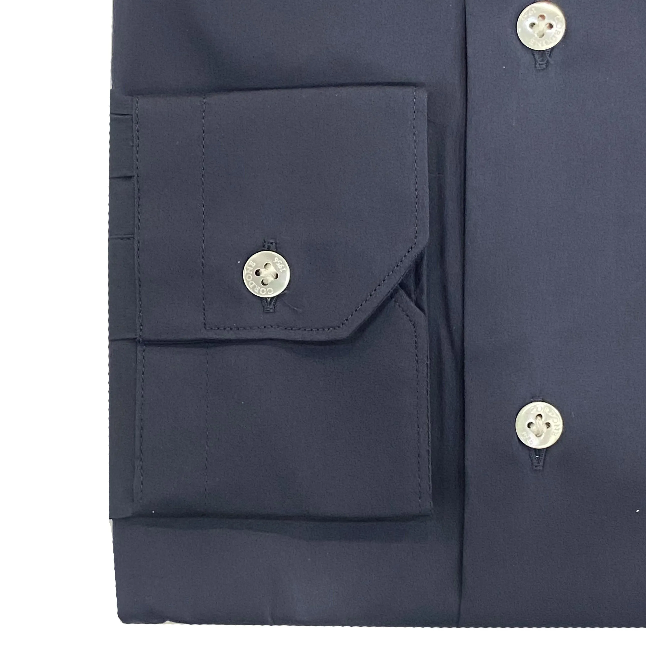 Cordone Navy Luciano Slim Fit Shirt