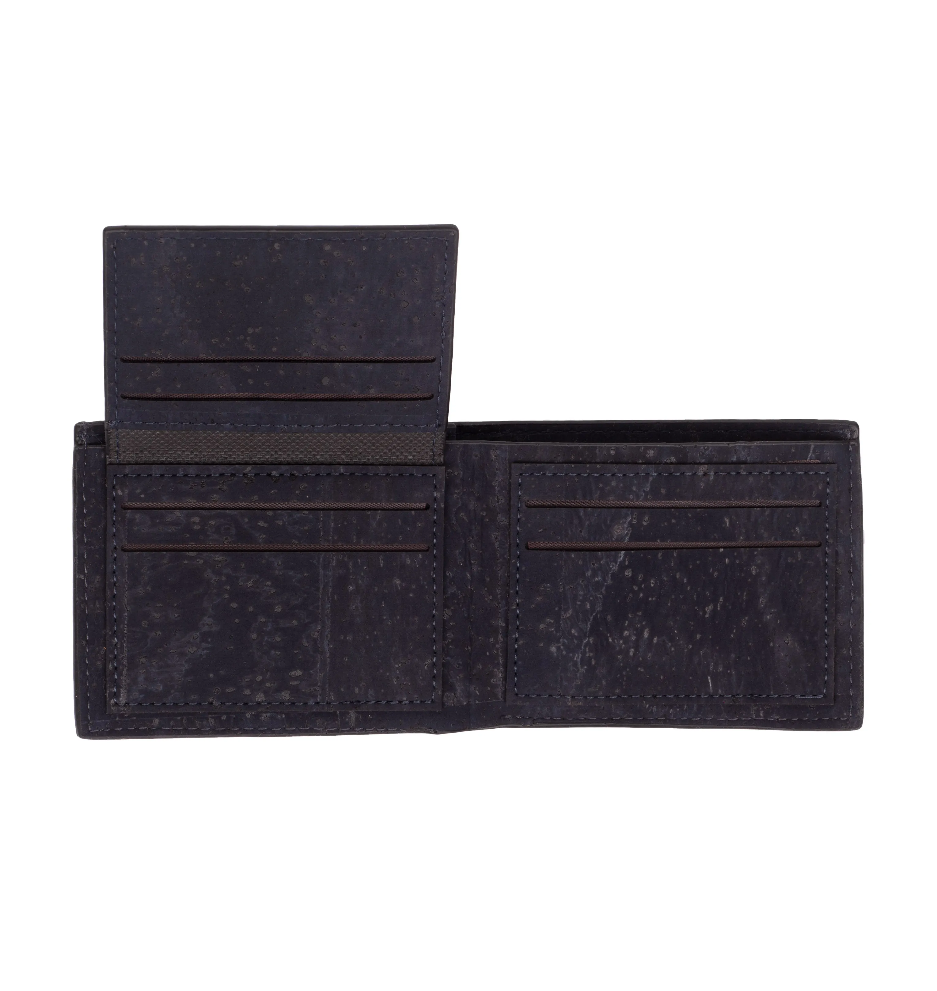 Cork Bifold Cool Blue Cork Wallet