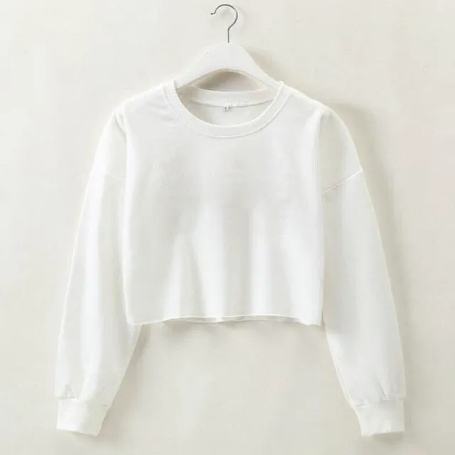 Crewneck Choppie Inn Crop Top Sports