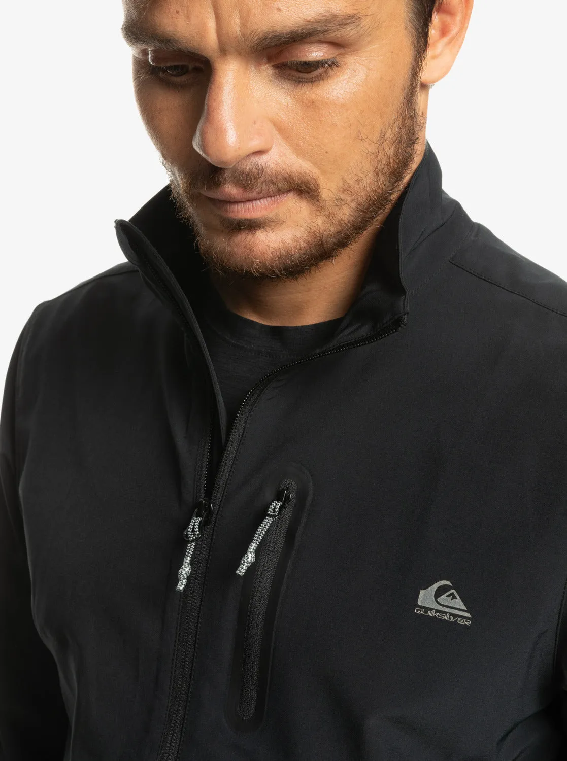 Cross Over Lightweight Jacket - Black