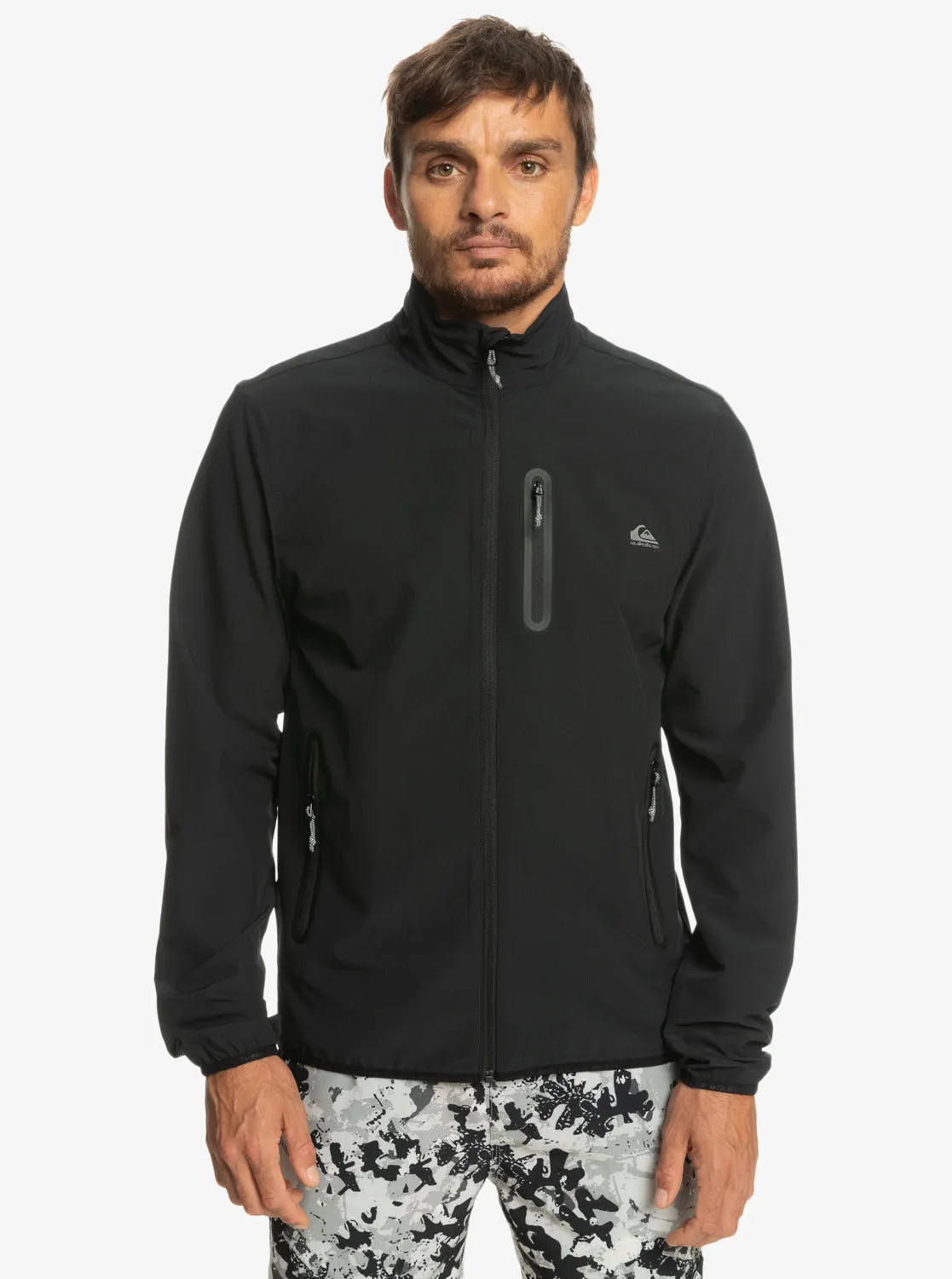 Cross Over Lightweight Jacket - Black