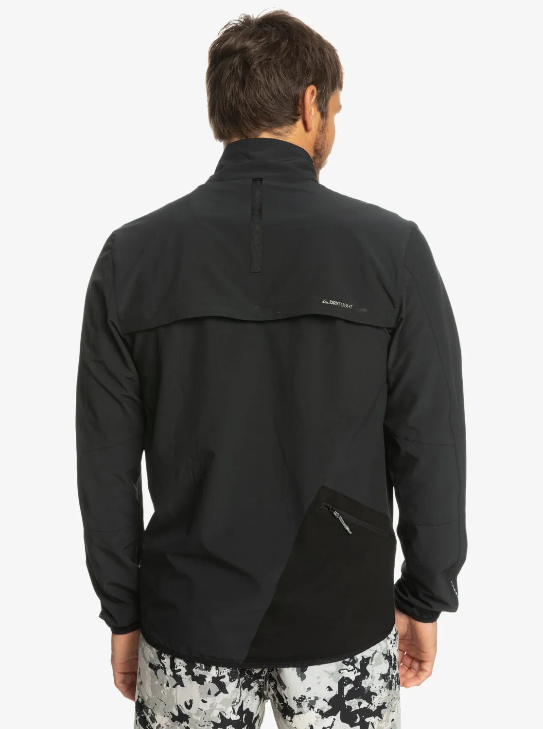 Cross Over Lightweight Jacket - Black