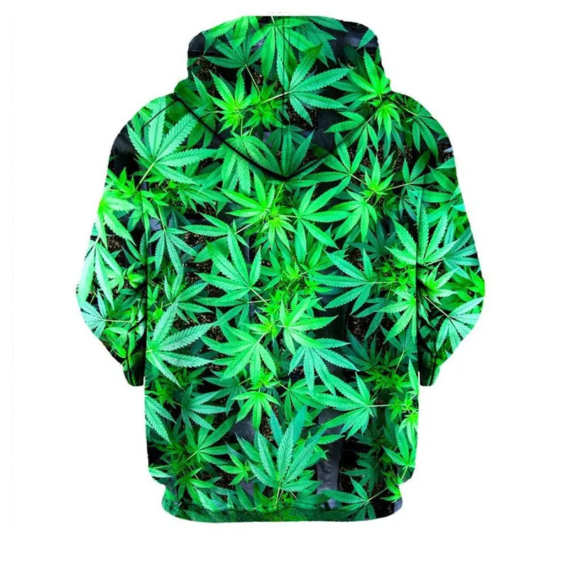 Dank Master 3D Weed Shadow Hoodie