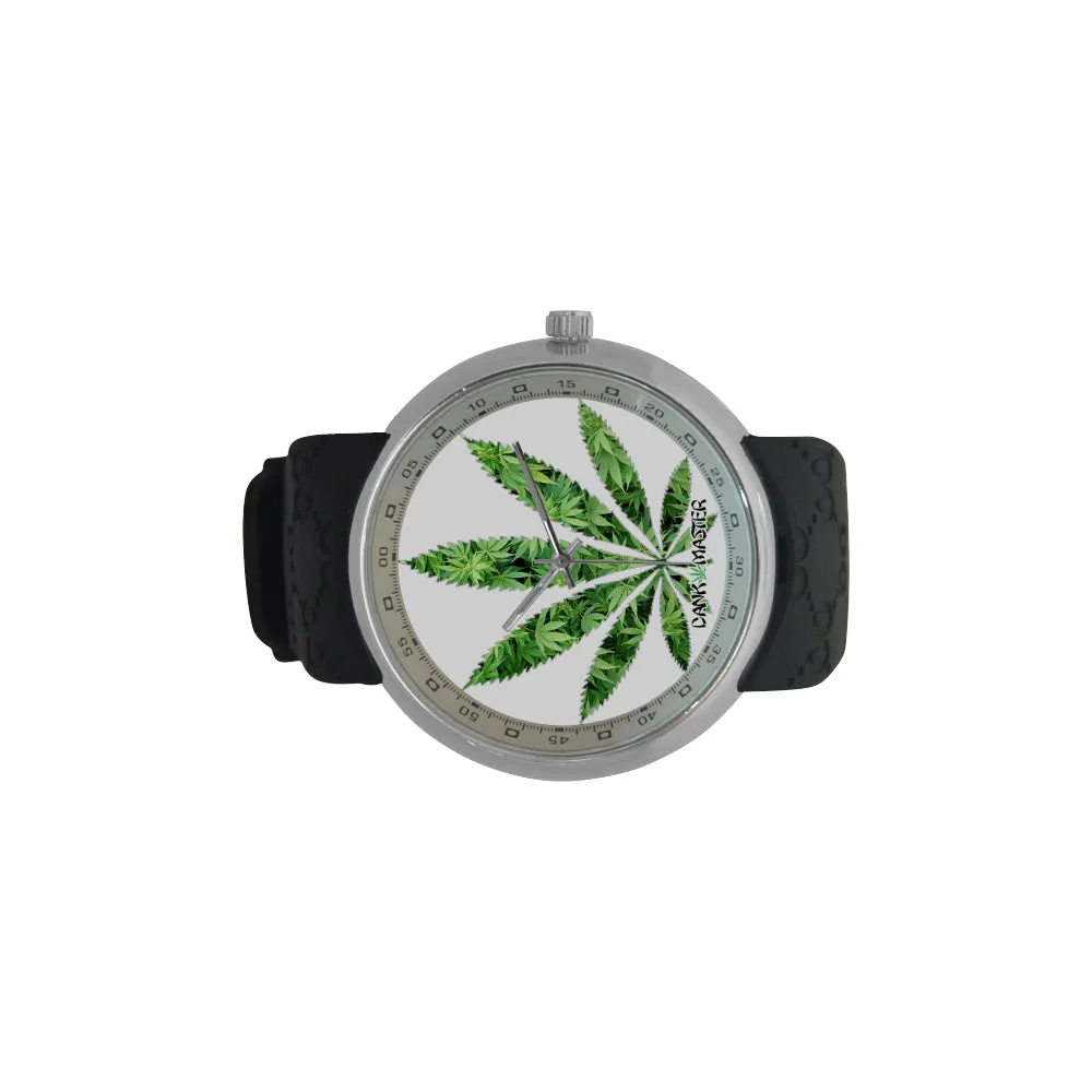 Dank Master Casual Weed Leaf Men's Watch