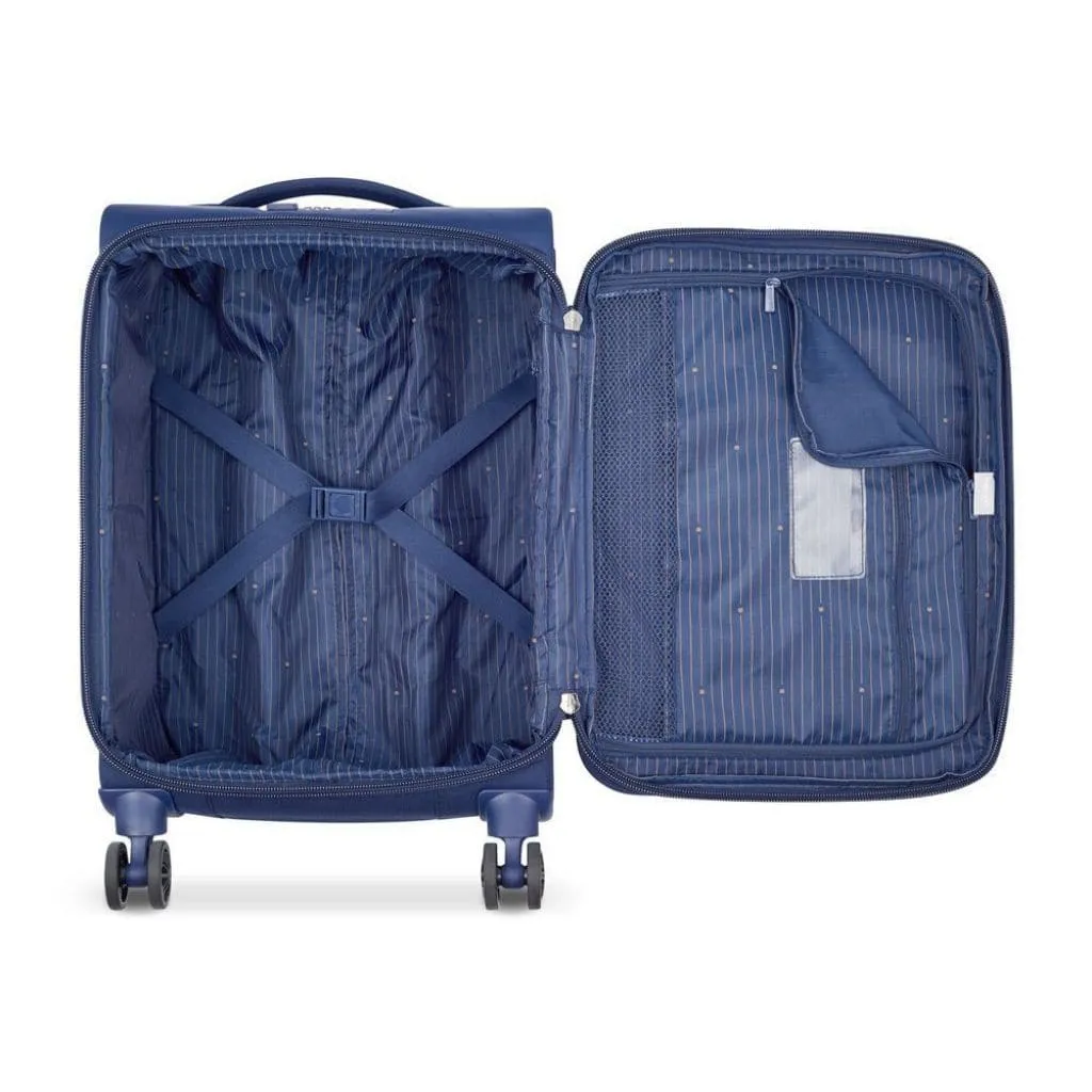 Delsey BROCHANT 2.0 Softsided Luggage Duo - Blue