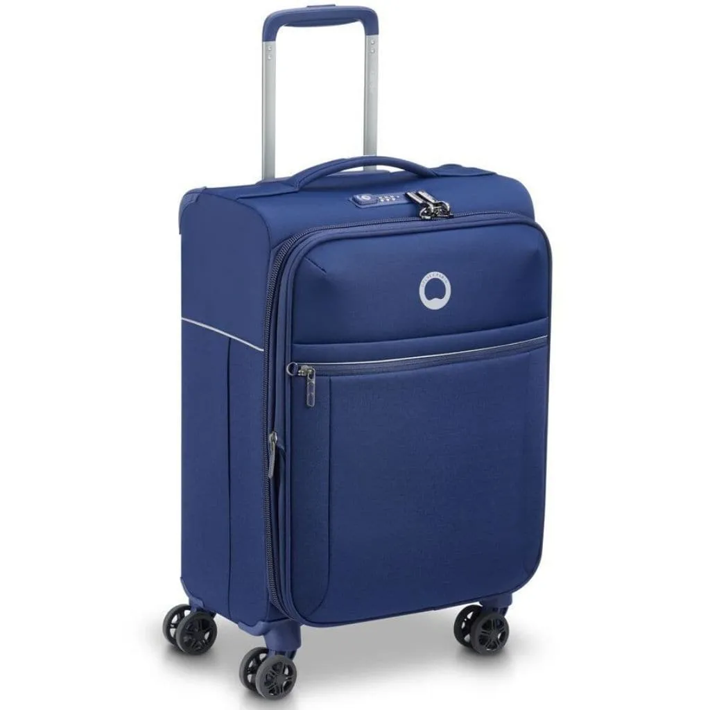 Delsey BROCHANT 2.0 Softsided Luggage Duo - Blue