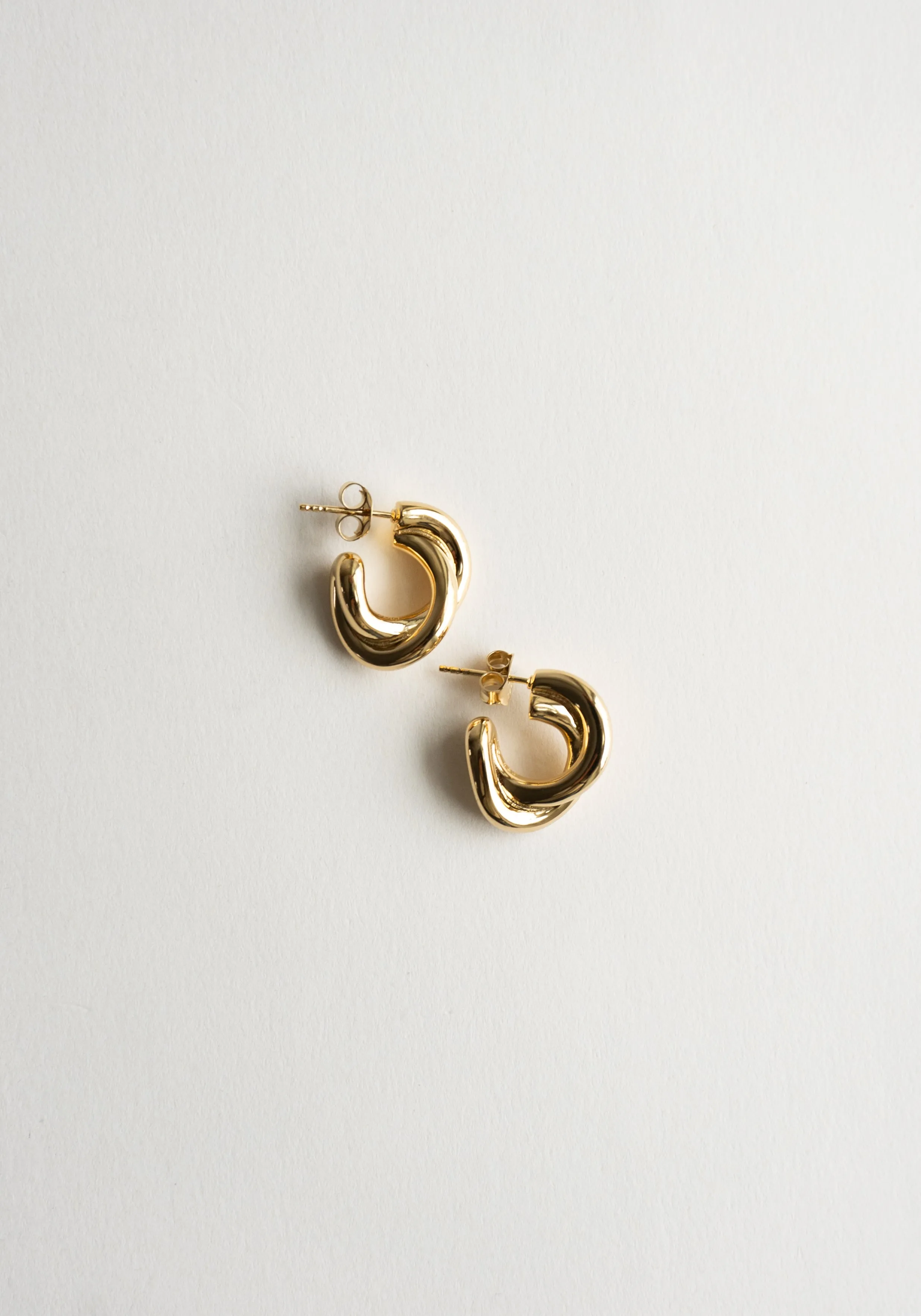 Diana Earrings in Gold