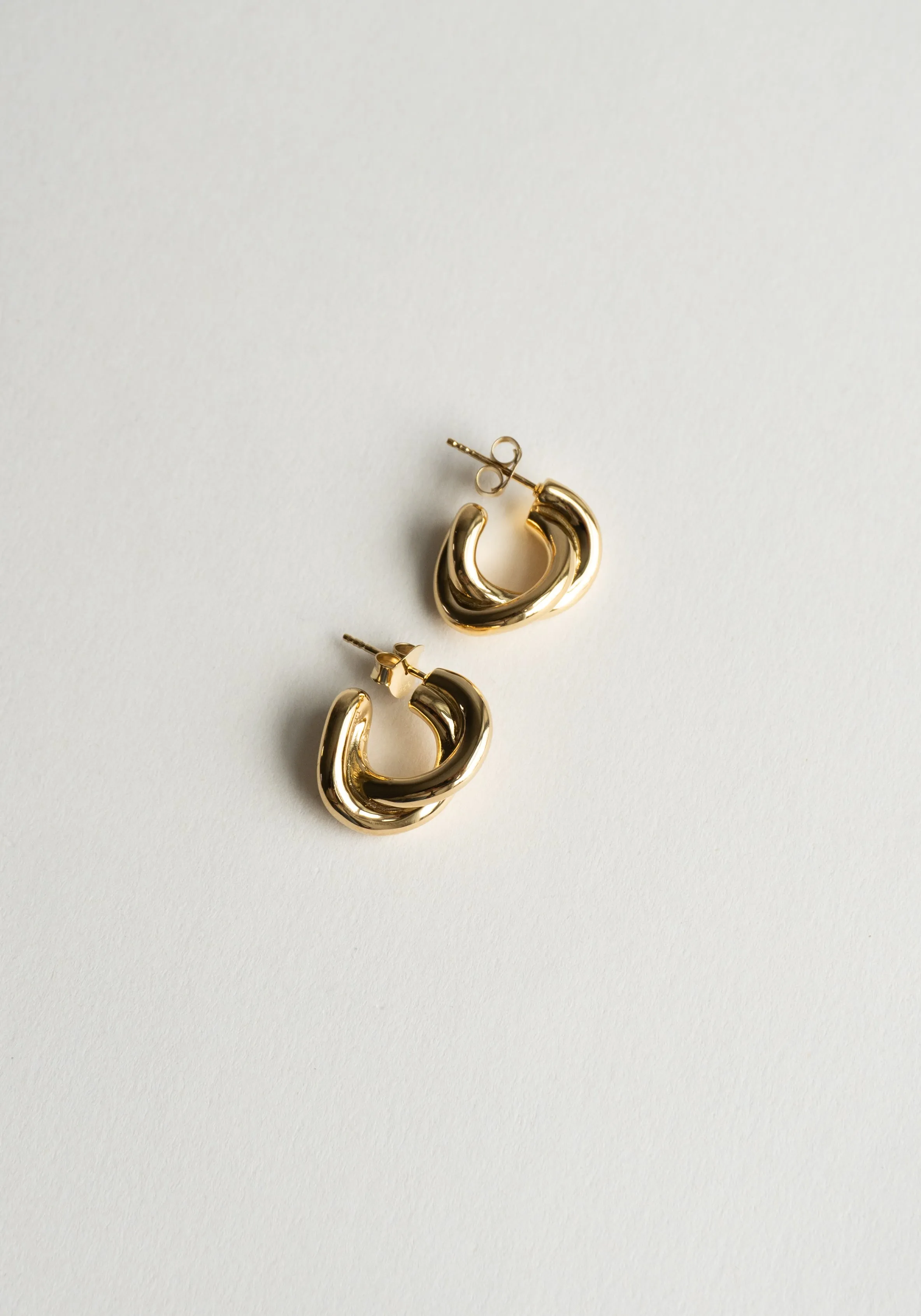 Diana Earrings in Gold