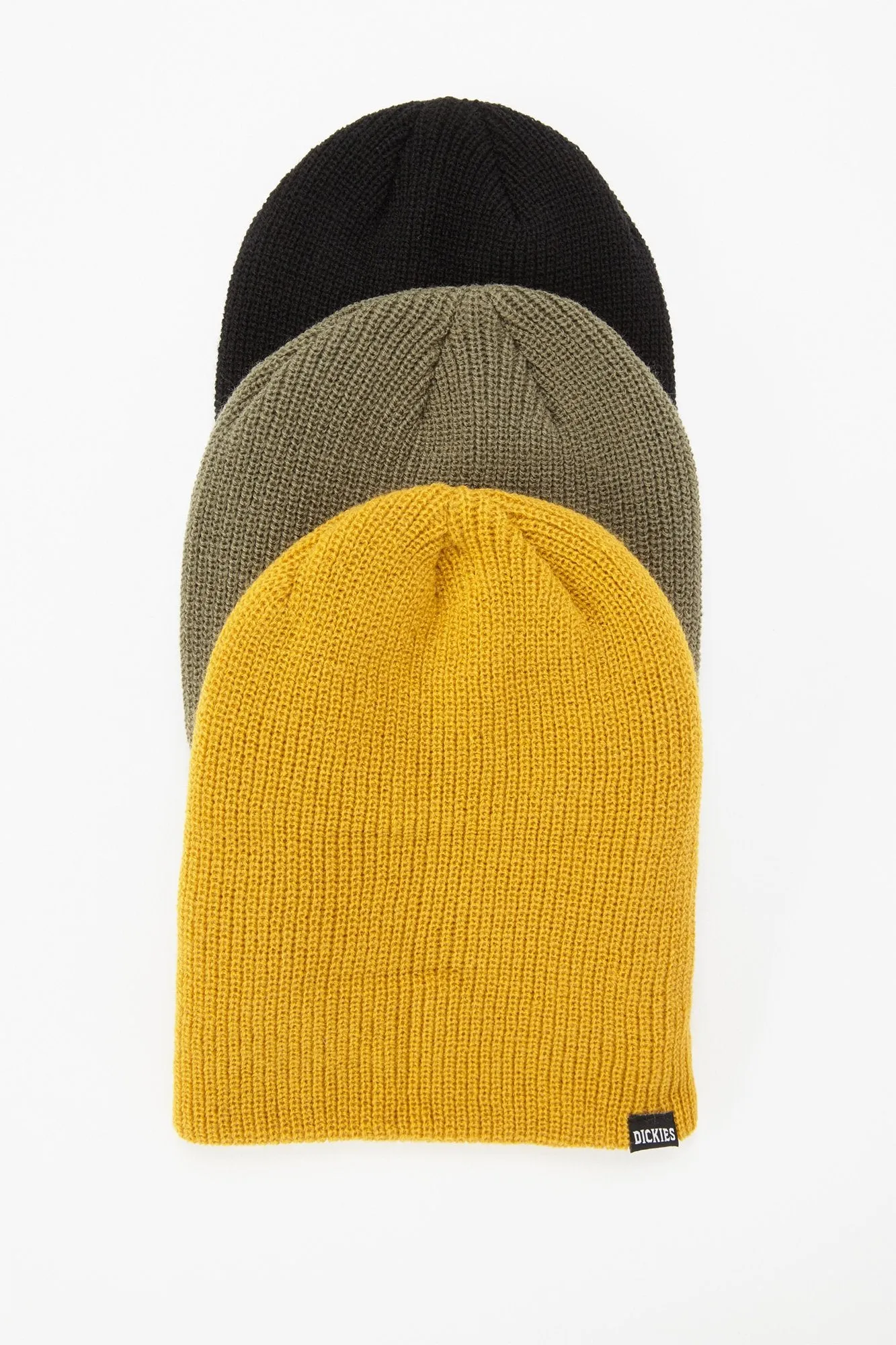 Dickies Acrylic 3-Pack Beanies