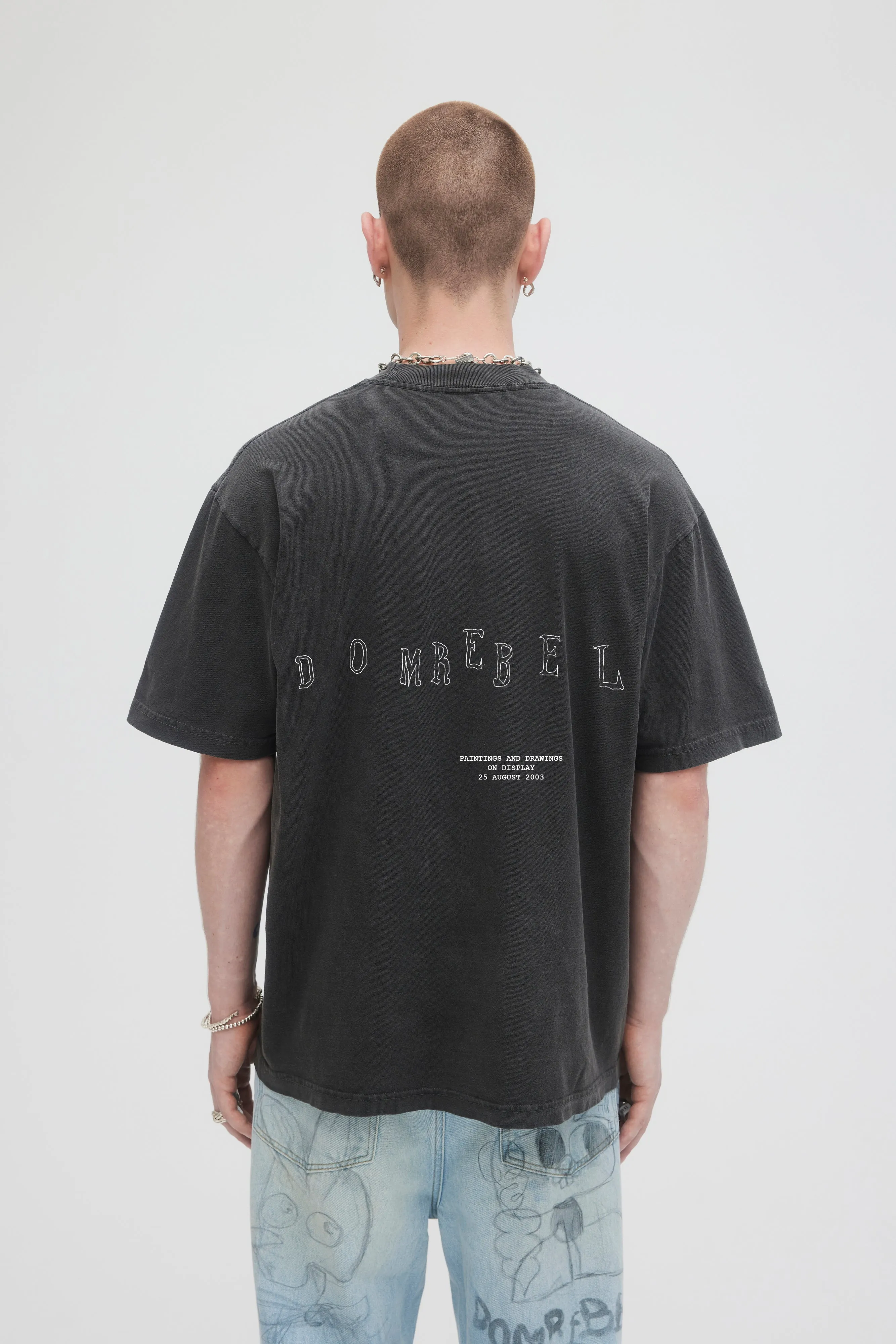 DOMREBEL Comic Pals Tee - Black