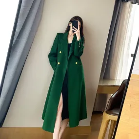 Double Face Wool Long Coat