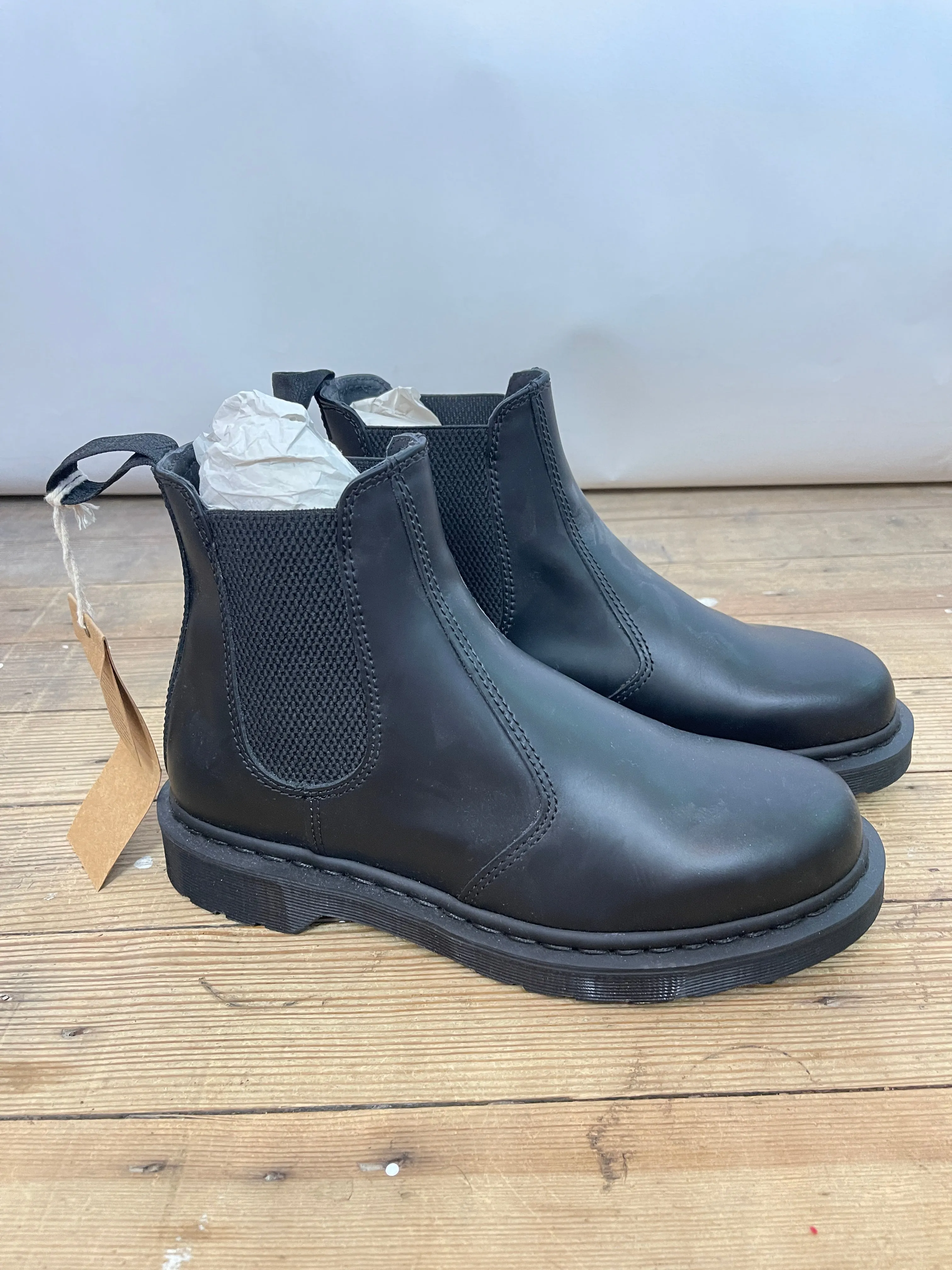 Dr. Marten Black Leather Boots (10)